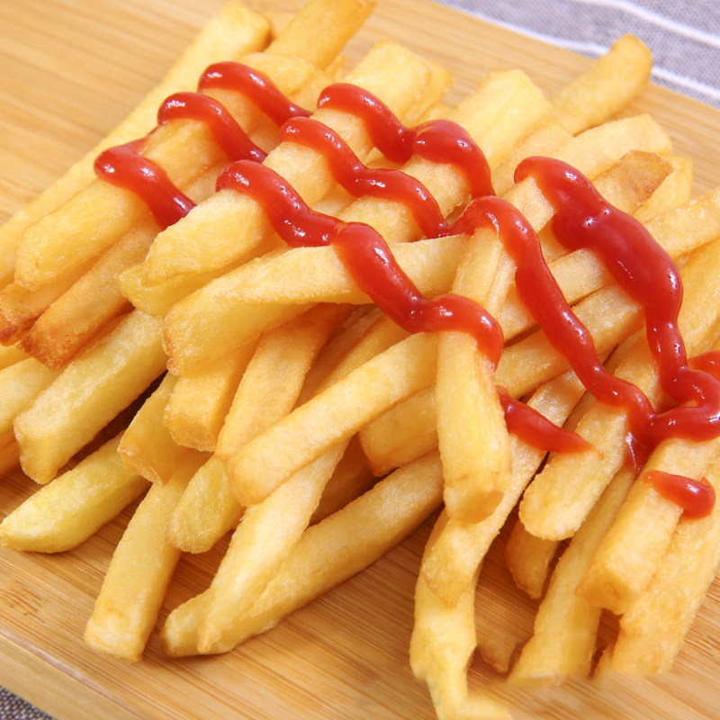 麦肯油炸2kg包邮顺丰小吃休闲速冻薯条曲薯薯类制品