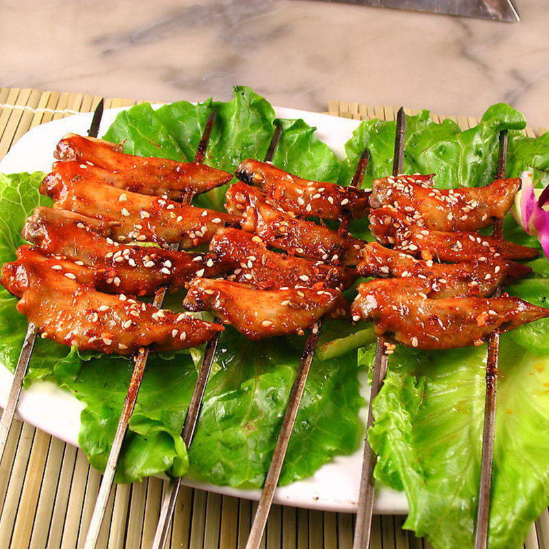 盟旺藤椒翅尖冷冻半成品鸡尖鸡翅尖腌制调理油炸小吃1000g包包邮