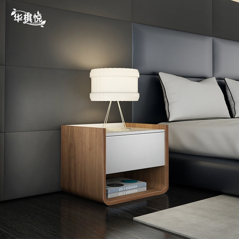 床头柜北欧家具卧室现代简约收纳柜储物柜简易置物柜斗柜床边柜