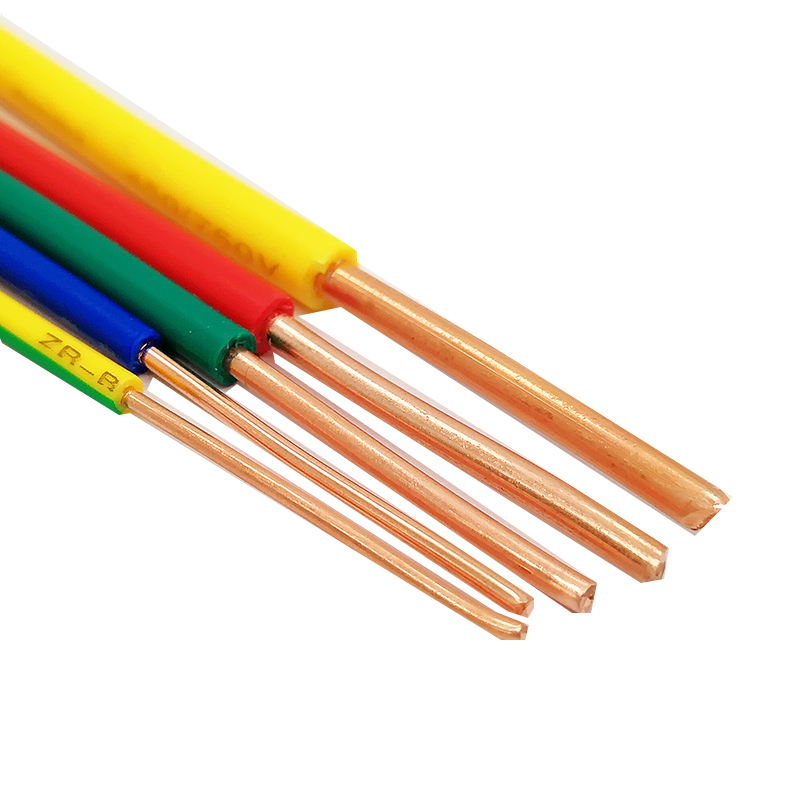 国标电线迎科4平方电线电缆铜芯家装家用bv单芯线单芯线