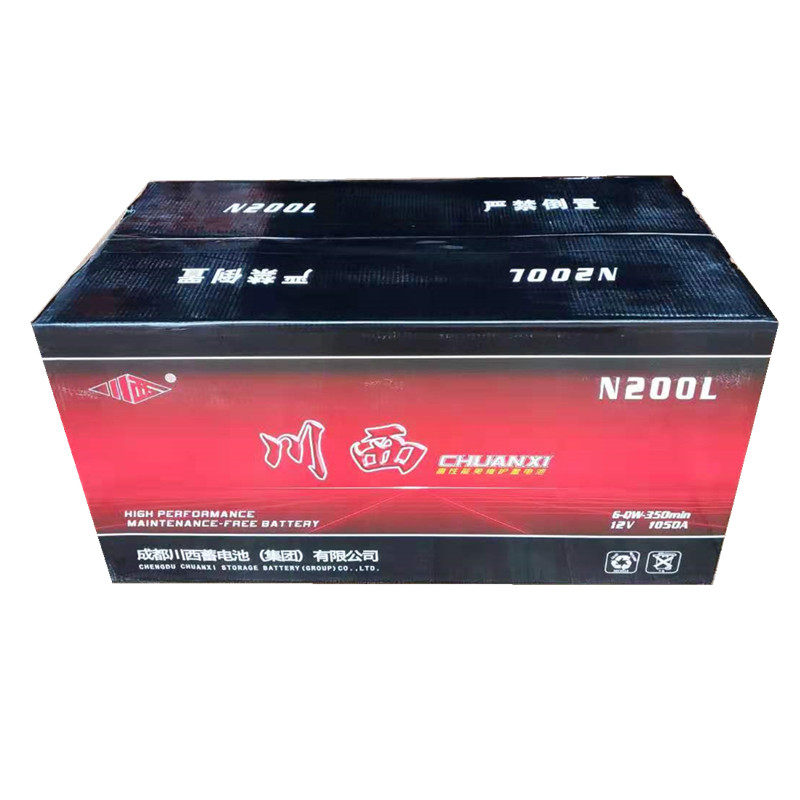 川西汽车蓄电池12v200ahn200大巴大货车船舶挂车汽车电瓶