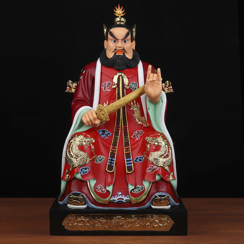 神像道教摆件彩绘龙虎山虎山张天师天师张道陵佛像摆件