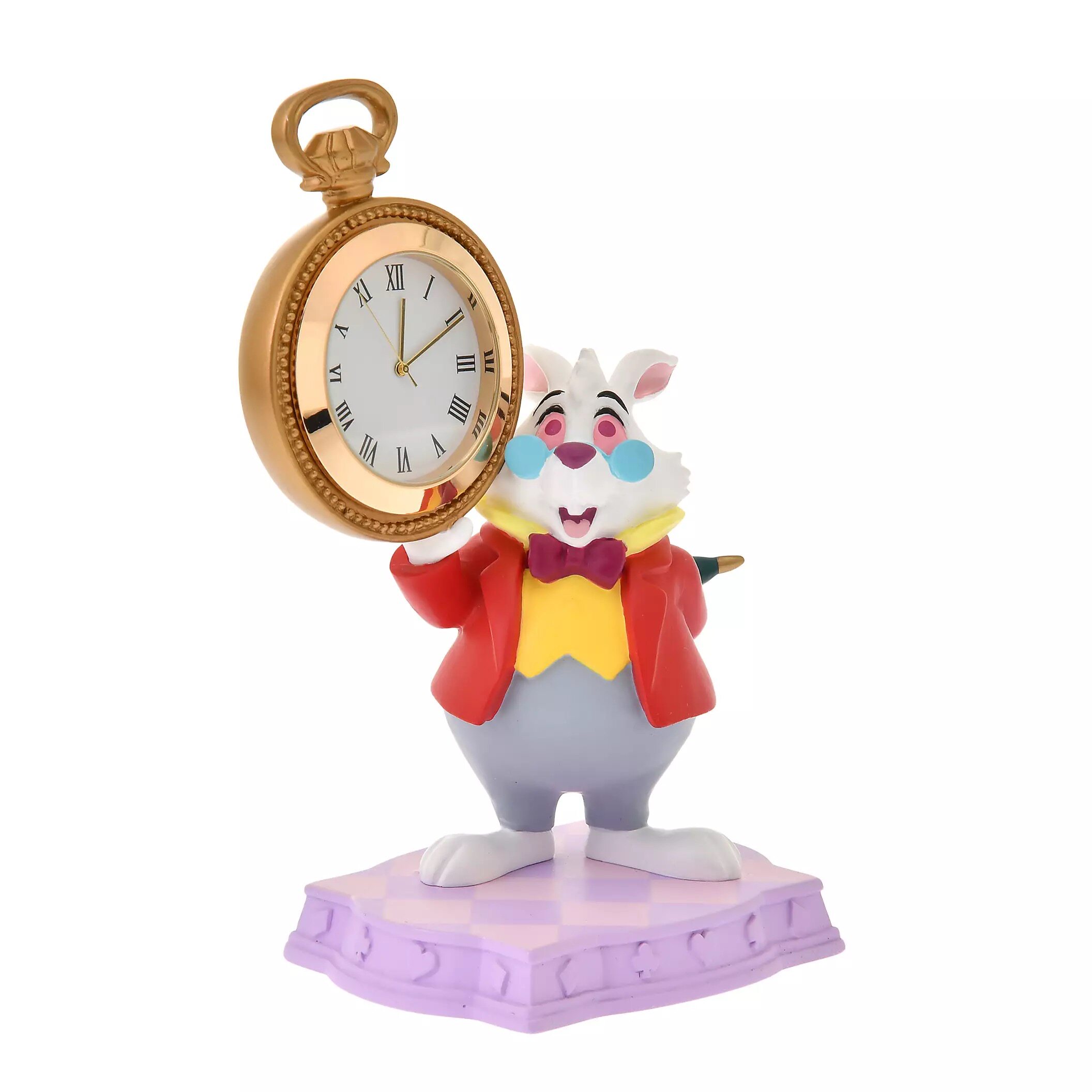 4月日本迪士尼卡通可爱时间座钟14cm动漫水杯