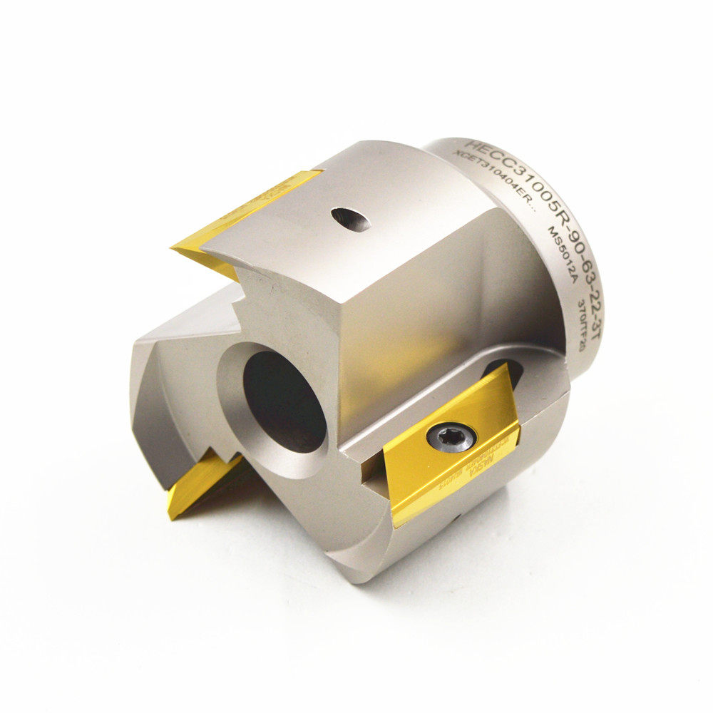 铣刀海纳hecc31005r9063223t方肩数控刀具直角面铣刀