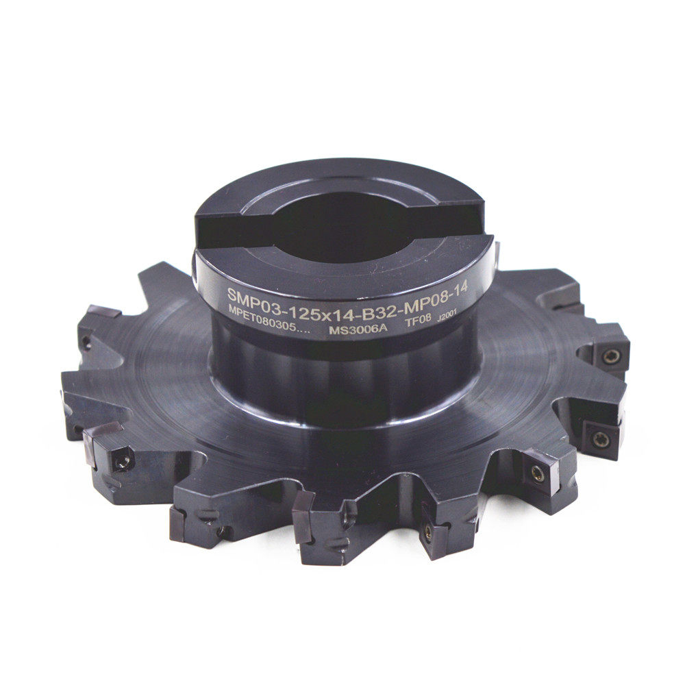 海纳smp03125三面铣刀错齿千鸟开槽侧铣数控刀具三面刃铣刀