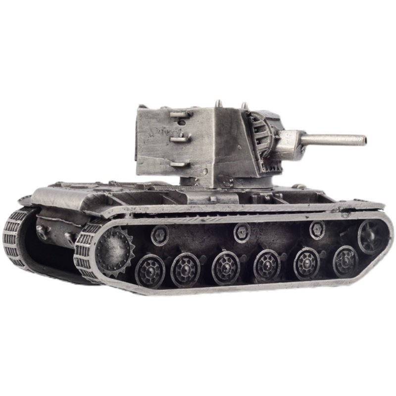 摆件饰品车载模型成品金属公开坦克重型kv2坦克