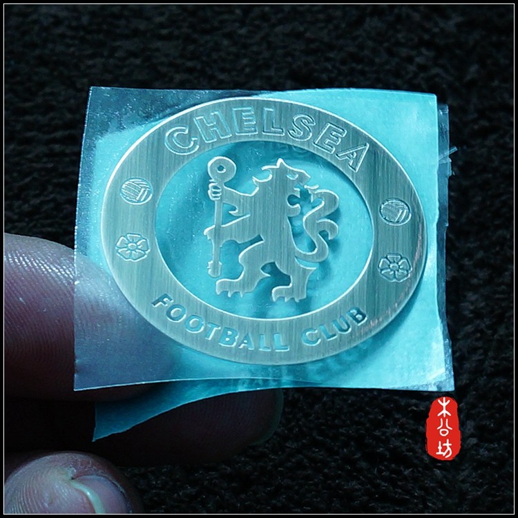 木公足球豪门欧冠英超蓝军车路士切尔西队徽金属手机贴纸