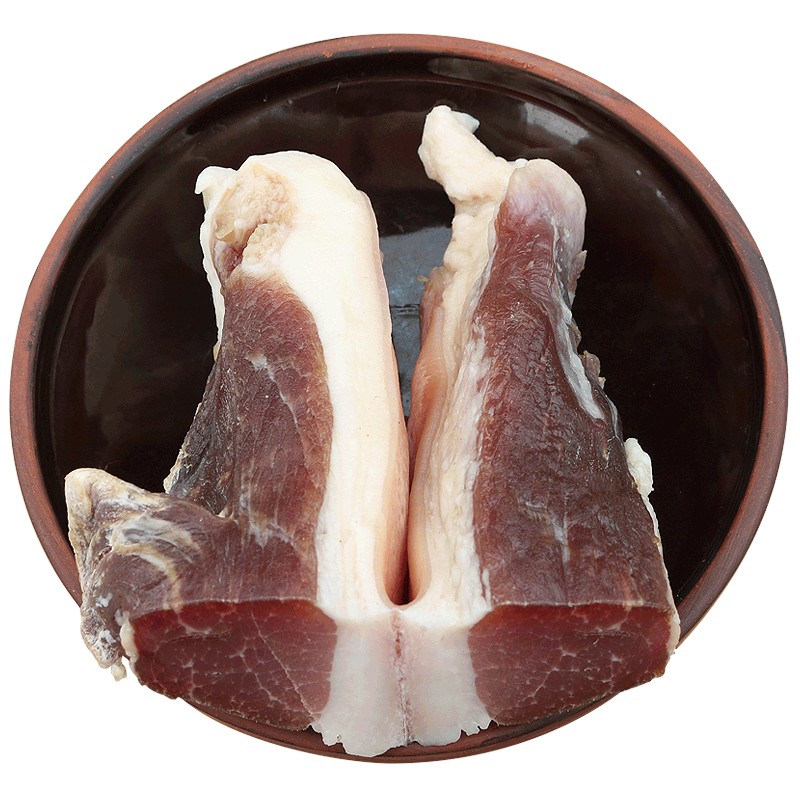 商城县腊肉河南信阳猪肉商城本地特产500克正宗生猪肉