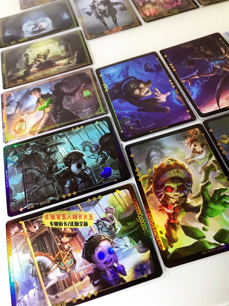 第五人格卡片全套第一弹灵感推演金卡稀世谜镜金皮小丑皇卡牌收集