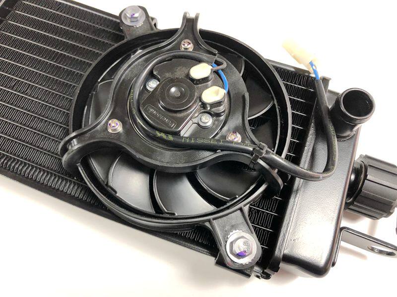 散热器适用阿普利亚比亚乔drd150apr1503总成水箱风扇摩托车外壳