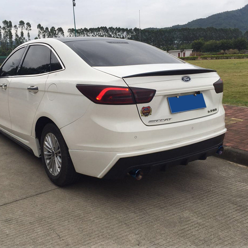 福睿斯改装福特排气管尾喉消声器排气气筒排气管