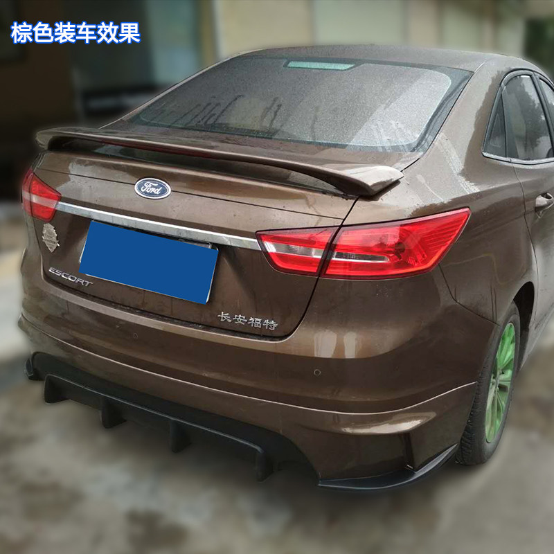 福睿斯尾翼高翼1519款福特带灯运动汽车专用尾翼
