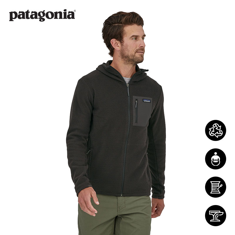 男士连帽抓绒衣 R1 AIR 40255 patagonia巴塔哥尼亚