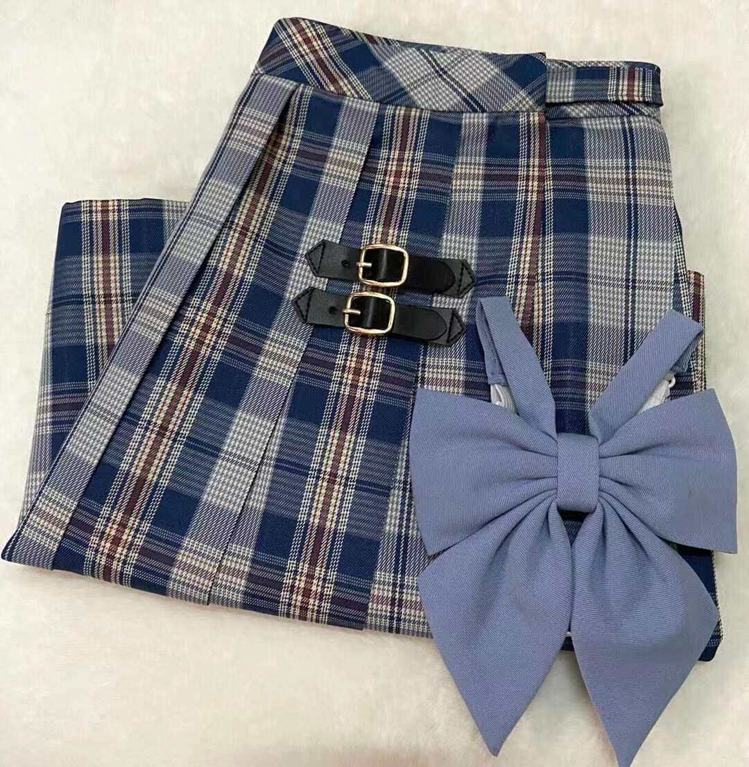 鹅肝味增可拆卸牛角皮扣jk制服格裙百搭配件领针