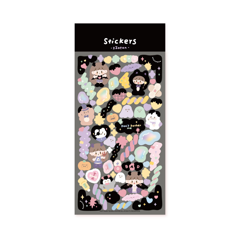 n1ng大王阿卓装饰贴纸字母闪膜咕卡可爱防水贴纸