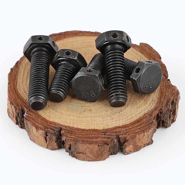 88级孔螺丝螺钉打孔螺丝钢丝gb321螺栓带孔头部螺栓