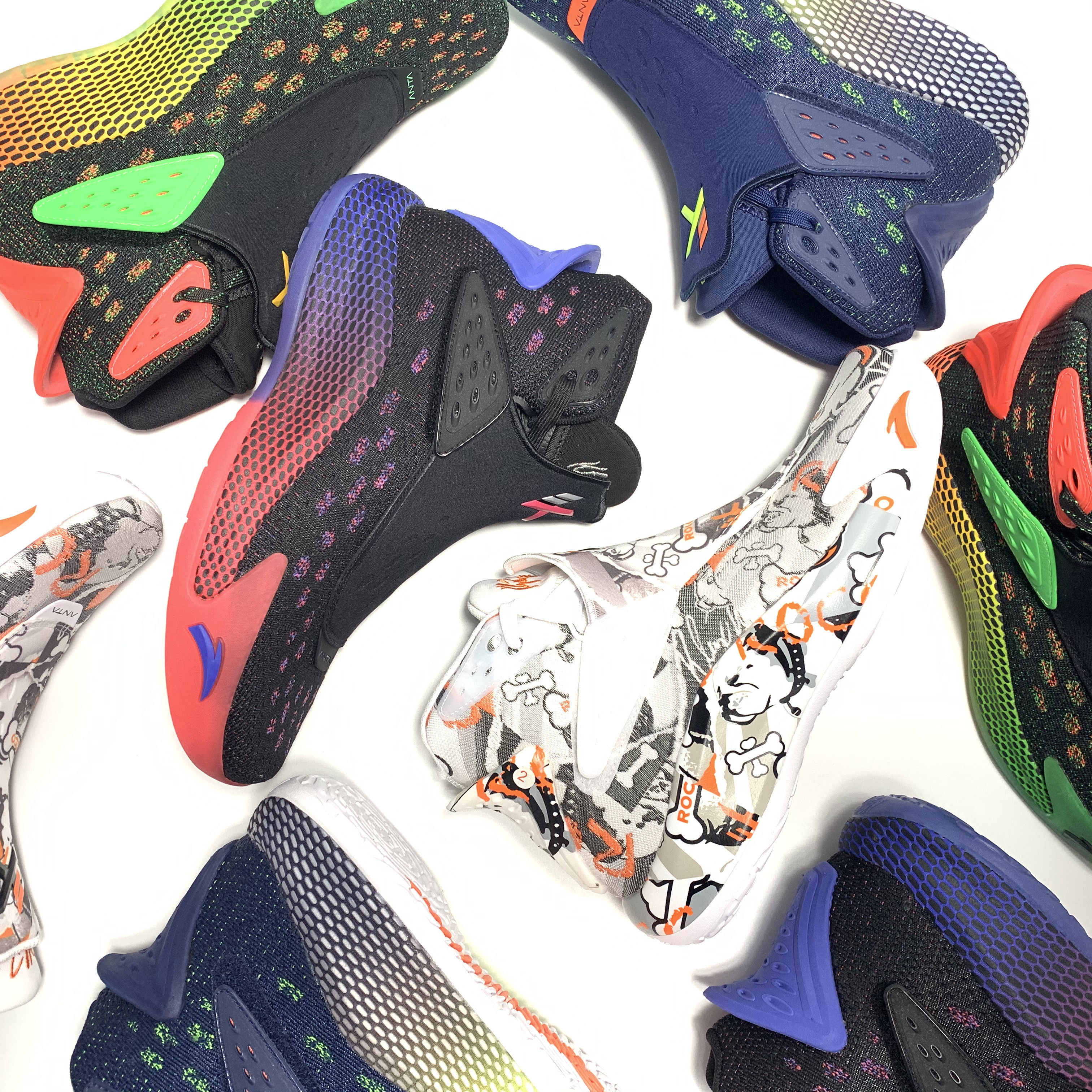 安踏kt5低帮篮球鞋汤普森5代五代高帮nba战靴篮球鞋