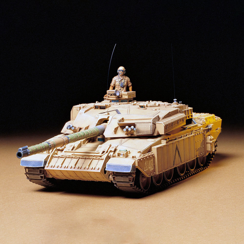 3g模型田宫拼装坦克现代英国挑战者主战坦克35154坦克