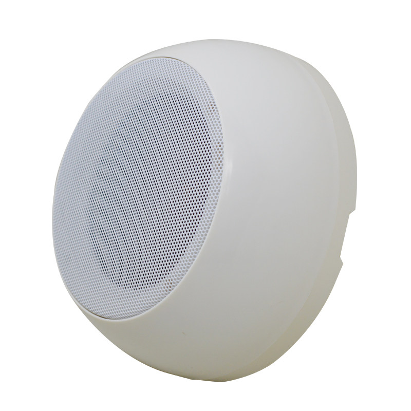 开孔天花定压喇叭吸顶明装音箱商场店铺超市工程解决方案