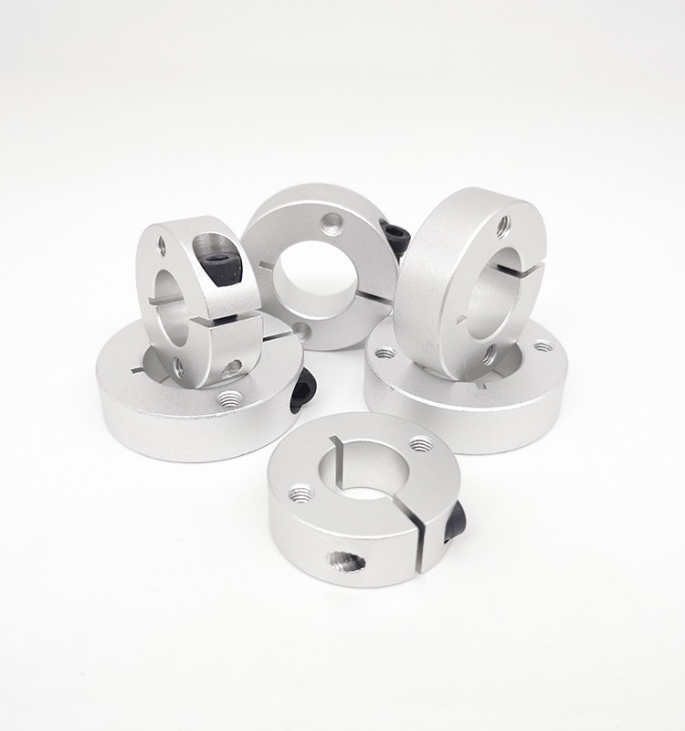 光轴固定开口型双孔双螺纹型止推环scsm轴承挡圈scsw止推环