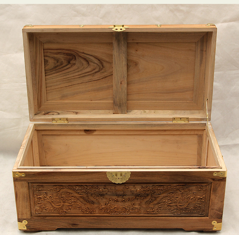 樟木箱子木箱香樟实木婚嫁结婚结婚礼礼品藏书衣箱