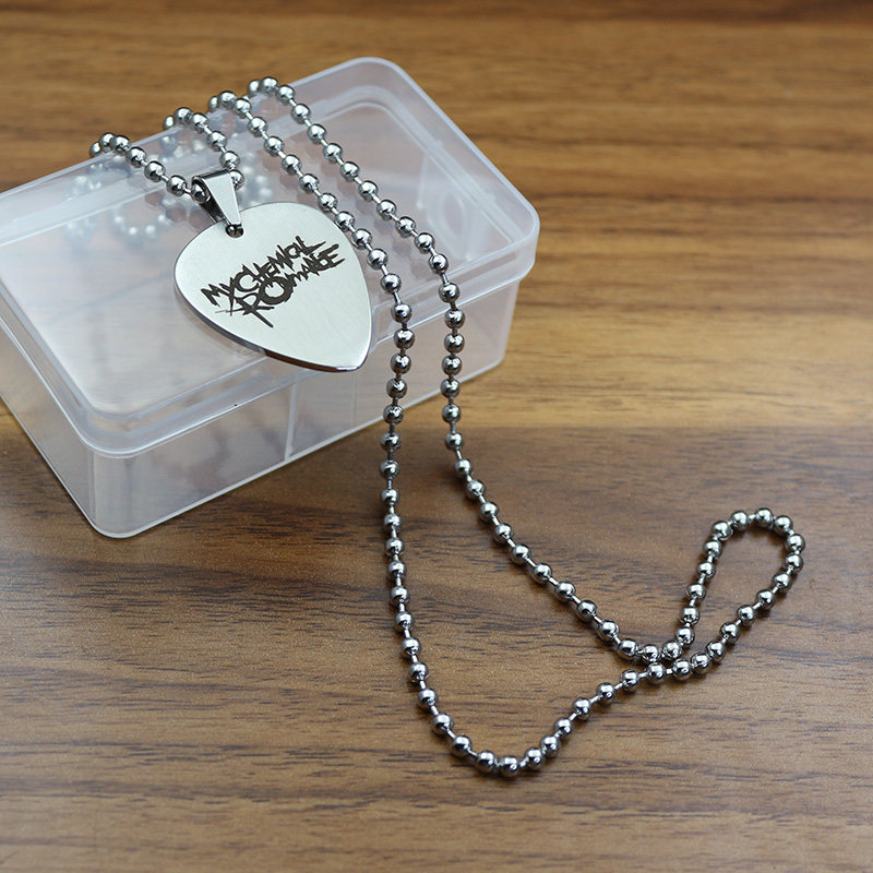 手工拨片项链我的化学浪漫吊坠新鲜日韩个性项坠