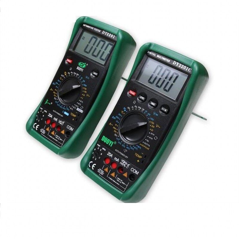 汽车万用表dy2201c多一检修防烧数字万能修车汽修汽车检测仪