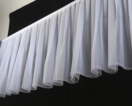 婚庆吊顶道具云顶纱幔用品舞台装饰美国波浪拱门