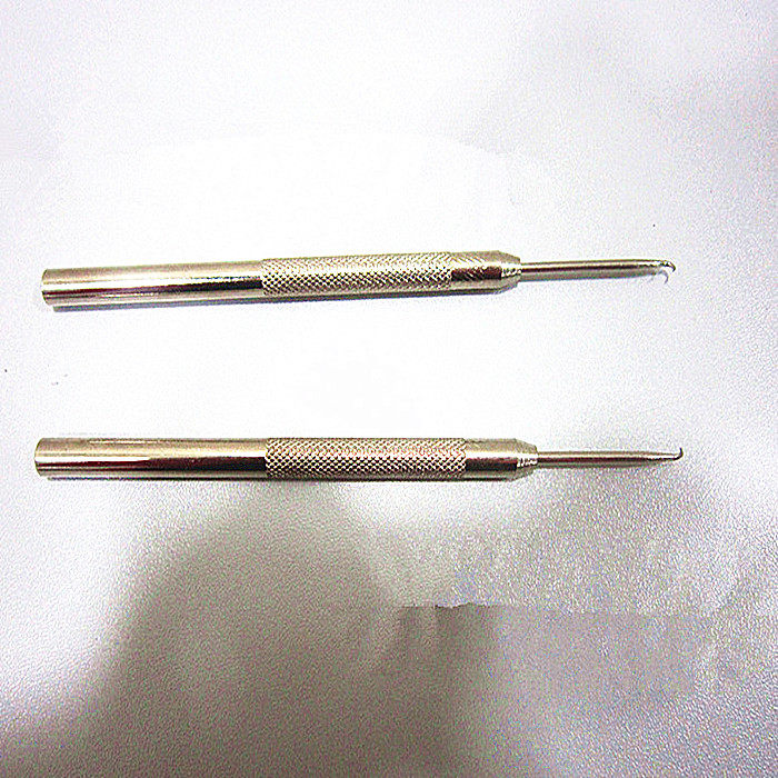 眼镜店拆半框眼镜架工具钩子拉丝弯钩金属细巧眼镜螺丝刀