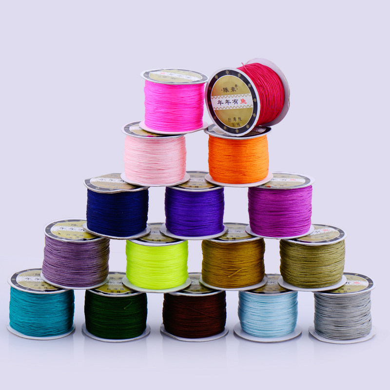 陈豪牌珠宝玉线72号大卷08mm手工diy串珠绳手链项链编织线材料