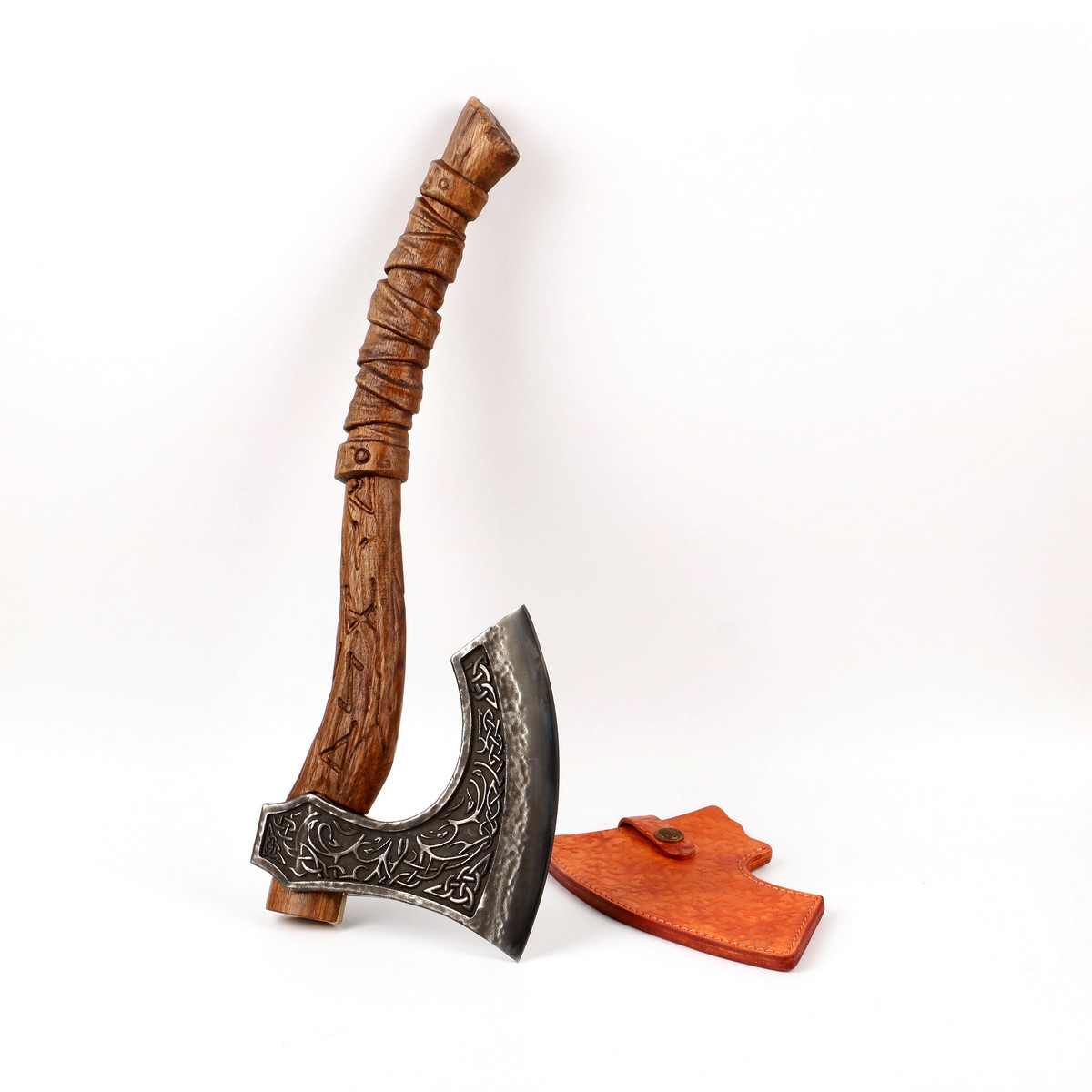 北欧战斧战神奥丁西方中世纪维京京海露营魔兽其他斧类