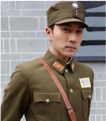 黄埔军校男女国军国民军官服演出服德一美式军官民族服装