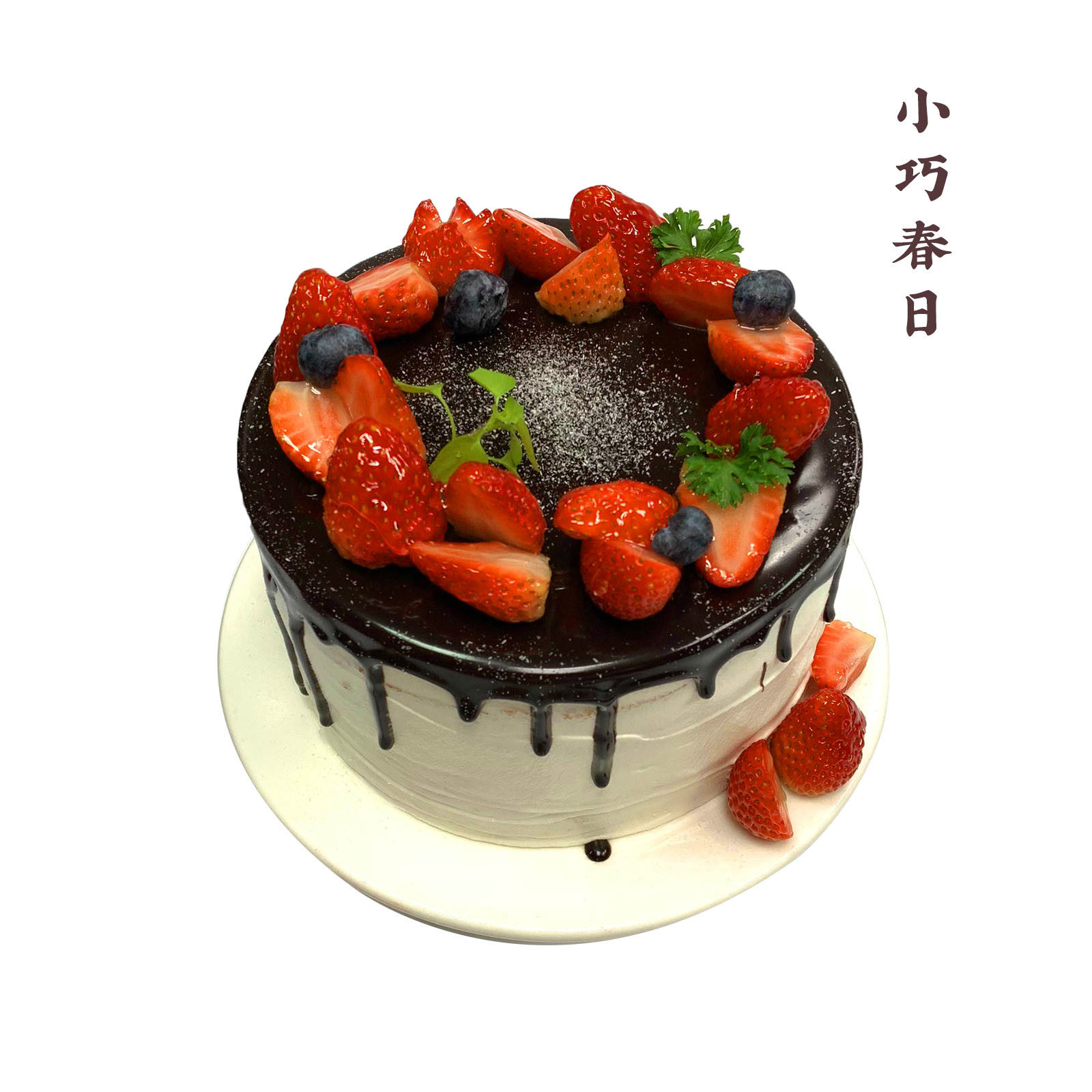 妞妞奶油巧克力草莓水果生日蛋糕全国同城荆州荆门新鲜生日蛋糕