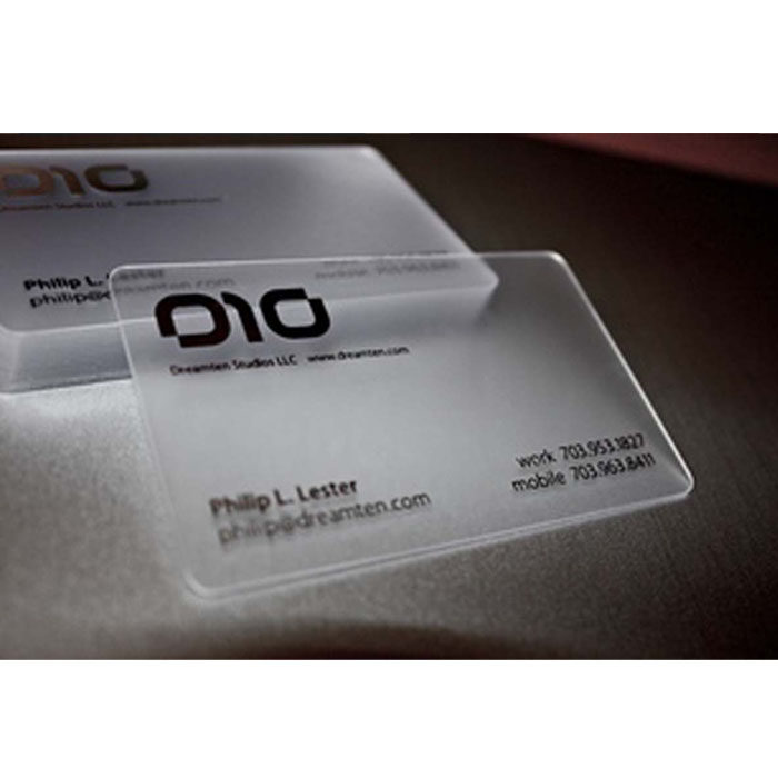 透明磁卡vip半透明会员卡制作磨砂卡透明亚面卡贺卡