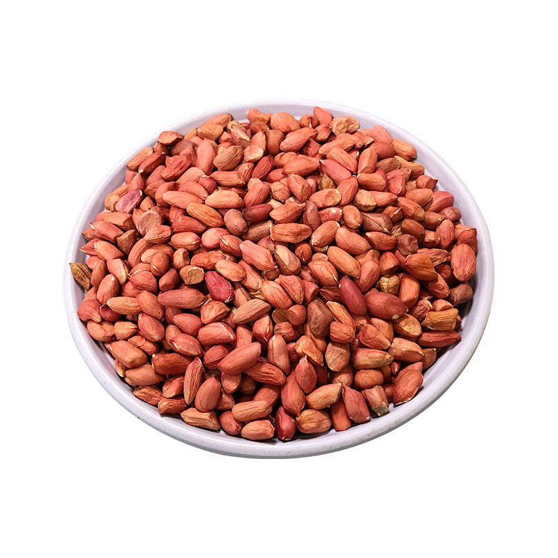 四粒红小粒红皮瘪花生米养胃零食新鲜农家小秕花生仁散装 1斤包邮