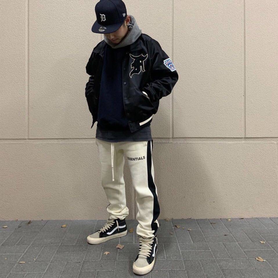 fog吴亦凡同款束亦凡比伯高街潮牌男潮essentials卫裤休闲裤