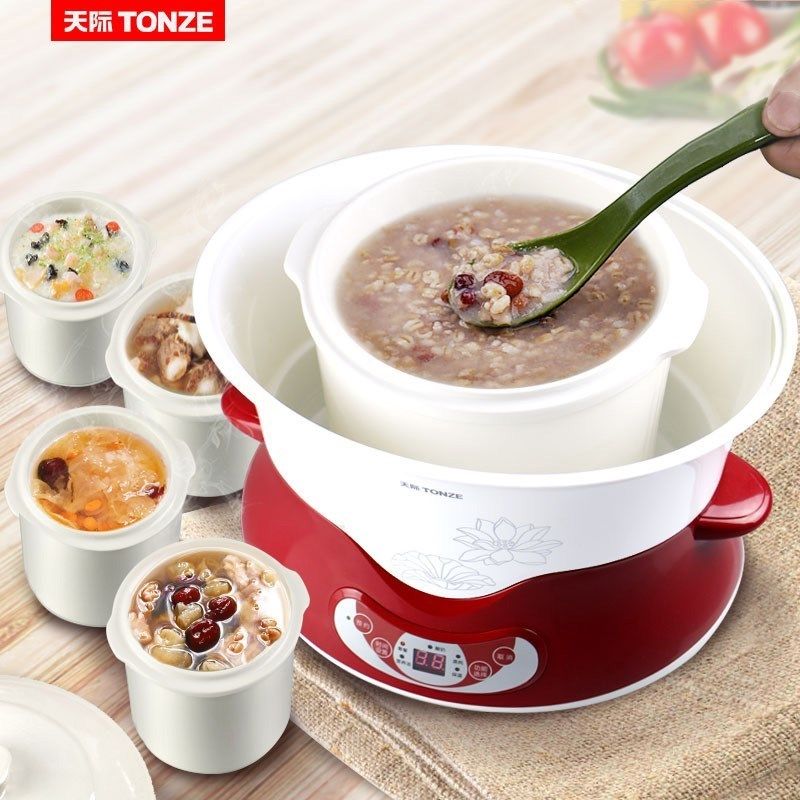 电炖锅全自动煲汤锅熬煮粥锅煮粥神器陶瓷养生家用小bb电炖盅砂锅