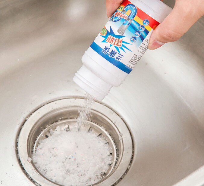 6瓶装康保强力管道疏通厨房下水道地漏除臭厕所马桶管道疏通剂