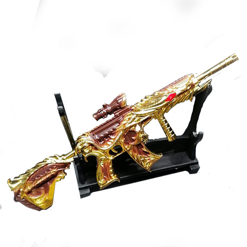 和平精英m416五爪金龙玩具模型可拆卸吃鸡周边道具挂件新品钥匙扣