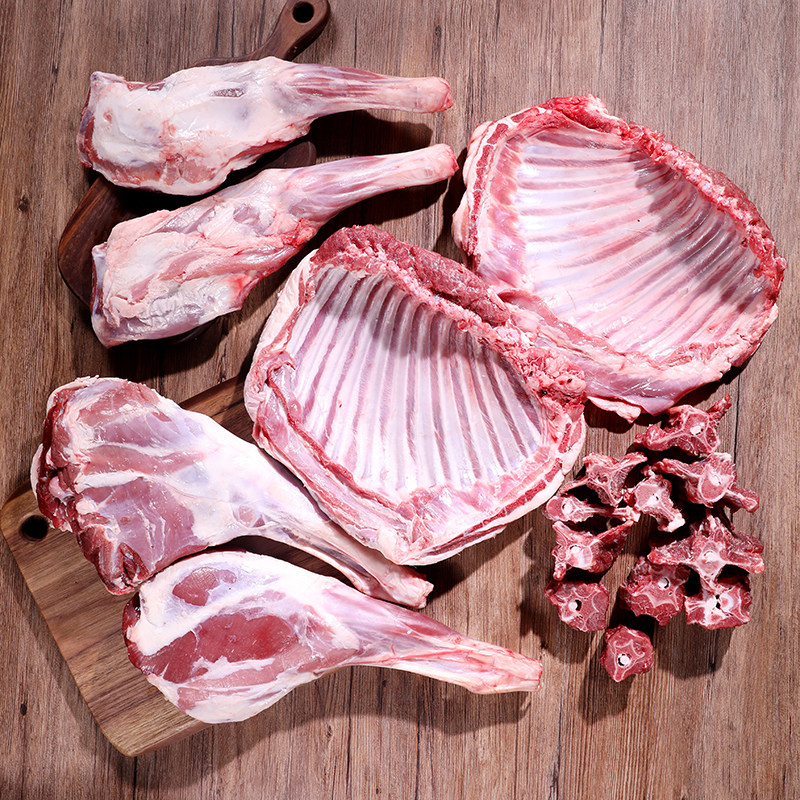 25斤整只羊全羊锡盟白条羊烤全羊内蒙古羊肉新鲜羊排生羊腿羔羊肉 –