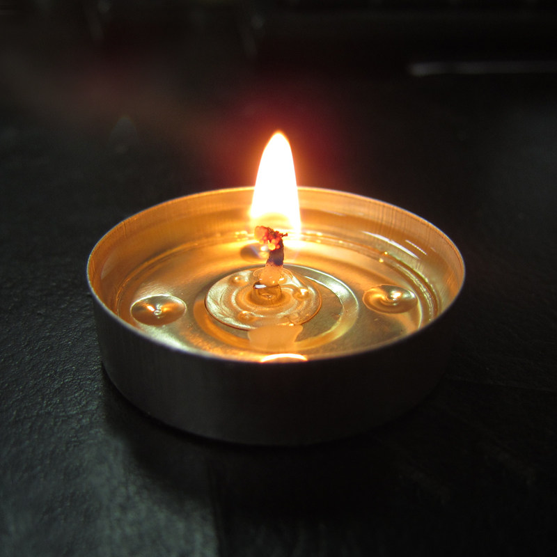 敖世情人节香薰蜡烛小无烟白色客厅浪漫创意求婚表白婚庆家居生日