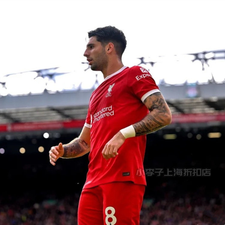 2324赛季正品利物浦球衣主场萨拉赫球员版索博斯洛伊努涅斯阿诺德