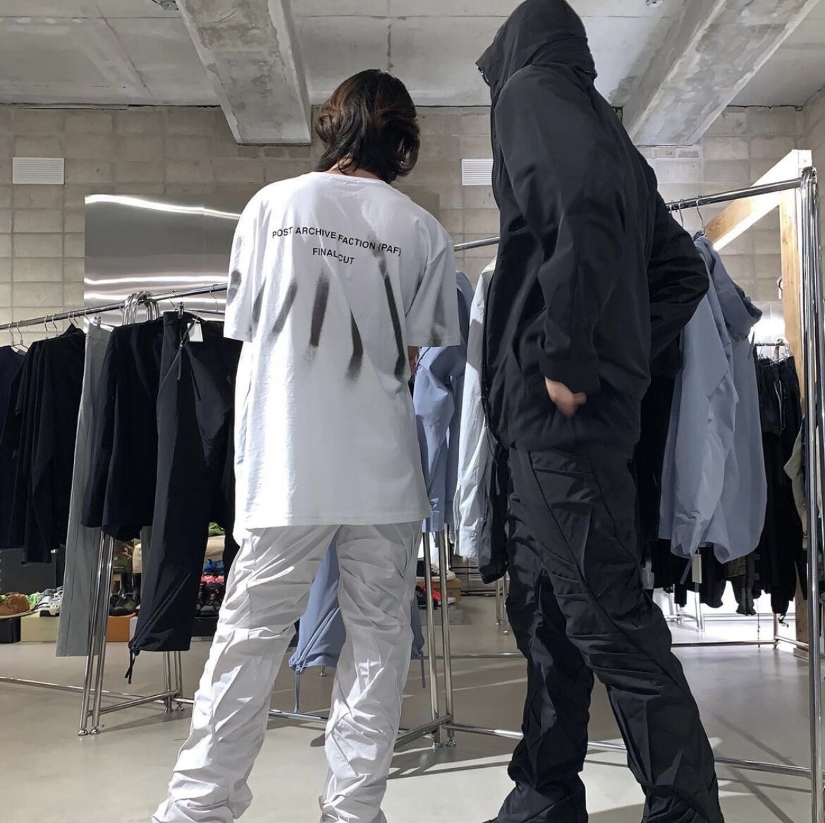 【CRSC】PAF4.0 POSTARCHIVE会展限定基础字母印花泼墨短袖T恤