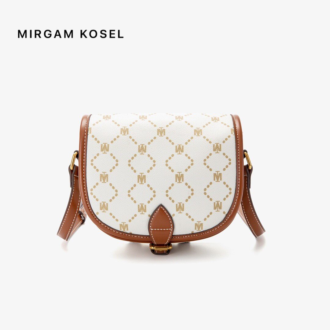 mirgamkosel2021新品mi老花系列mk官网直邮马鞍通用款女包