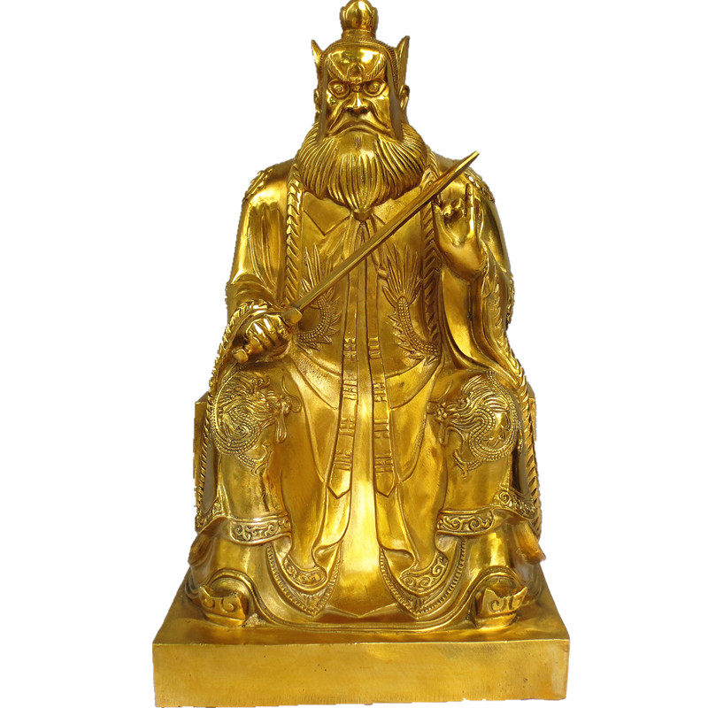 张道陵天师张天师真人大帝高明虎山神像摆件