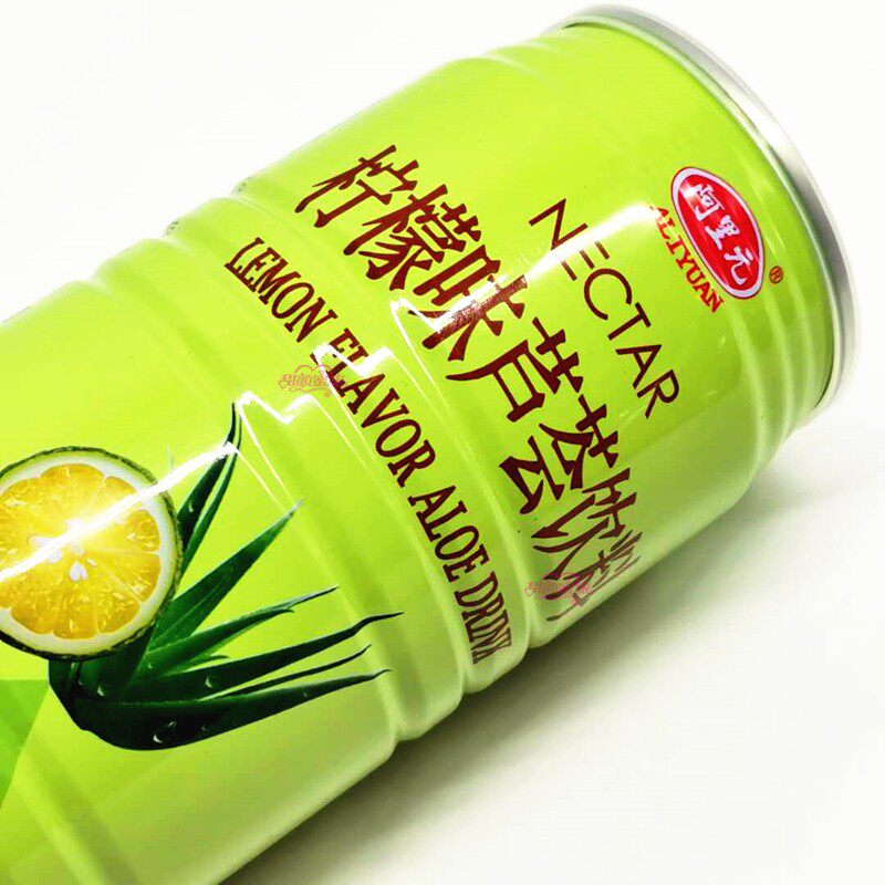台湾阿里柠檬芦荟饮料960ml百香果椰子整箱大瓶果味