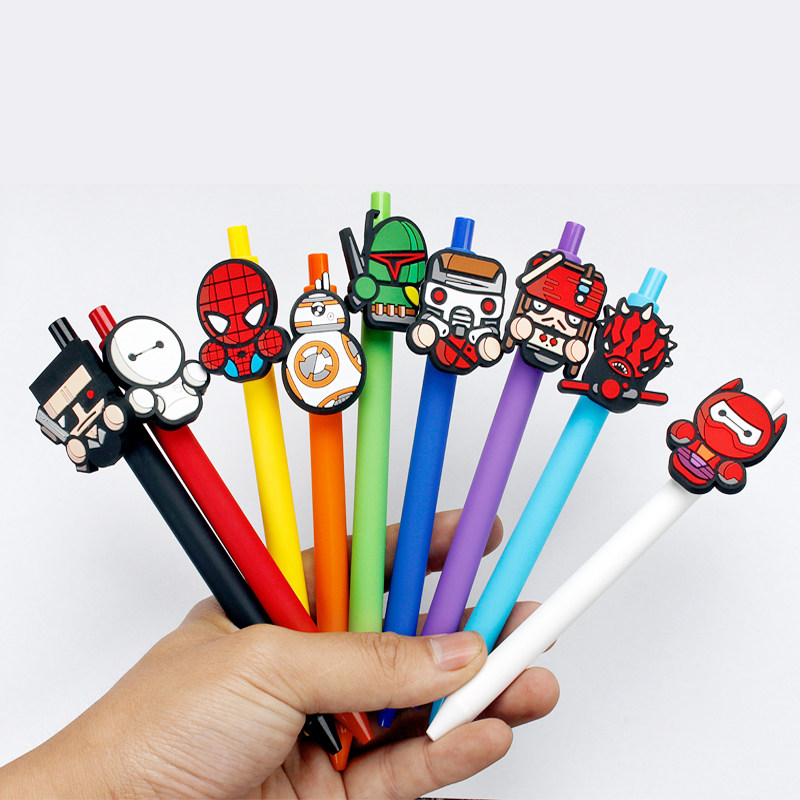 可爱超萌中性笔创意少女文具学生网红笔黑笔韩国中性笔