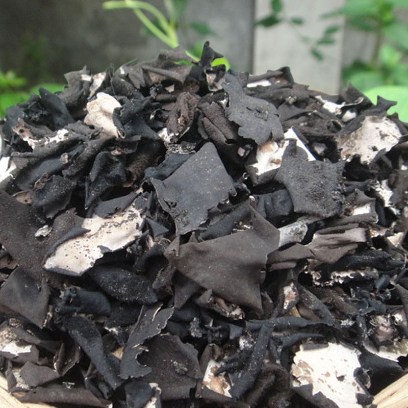 黄山石耳100g 农家野高山岩耳石菇生石壁花山珍干货炖汤安徽特产-mc母