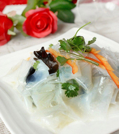 粉皮汝州特产超薄绿豆绿豆粉12袋包邮送芥末油汝其它干货