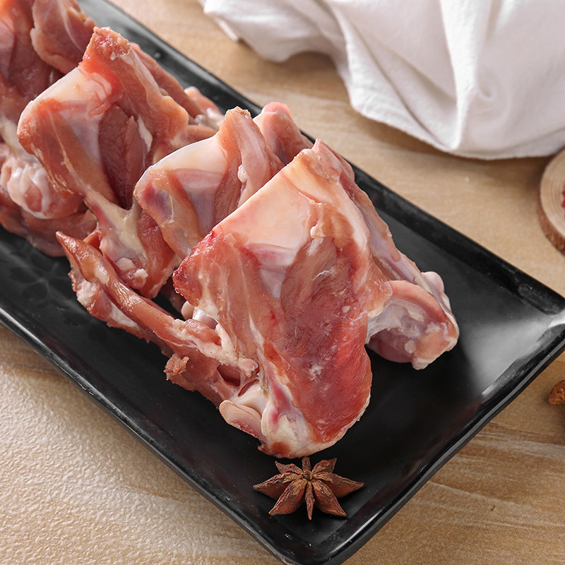 鸭锁骨5斤速冻生鲜鸭锁骨冷冻新鲜生鸭骨架鸭架子鸭叉骨散装零称